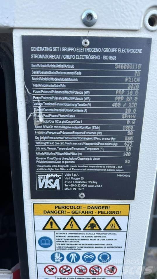 Visa P21CK Outros Geradores