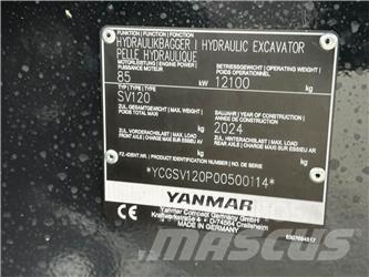 Yanmar SV120 Escavadeiras de esteiras