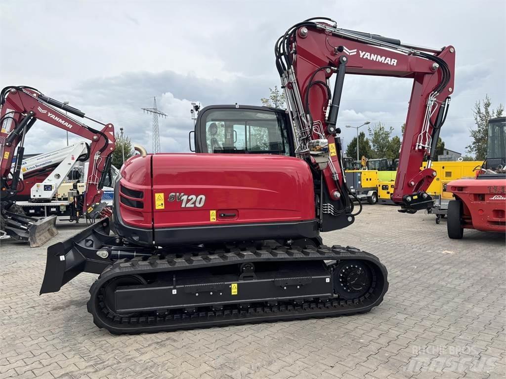 Yanmar SV120 Escavadeiras de esteiras