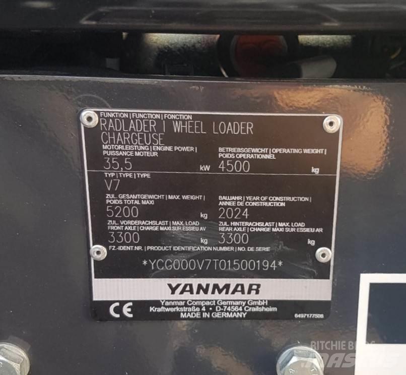 Yanmar V7 HW Carregadeiras de rodas