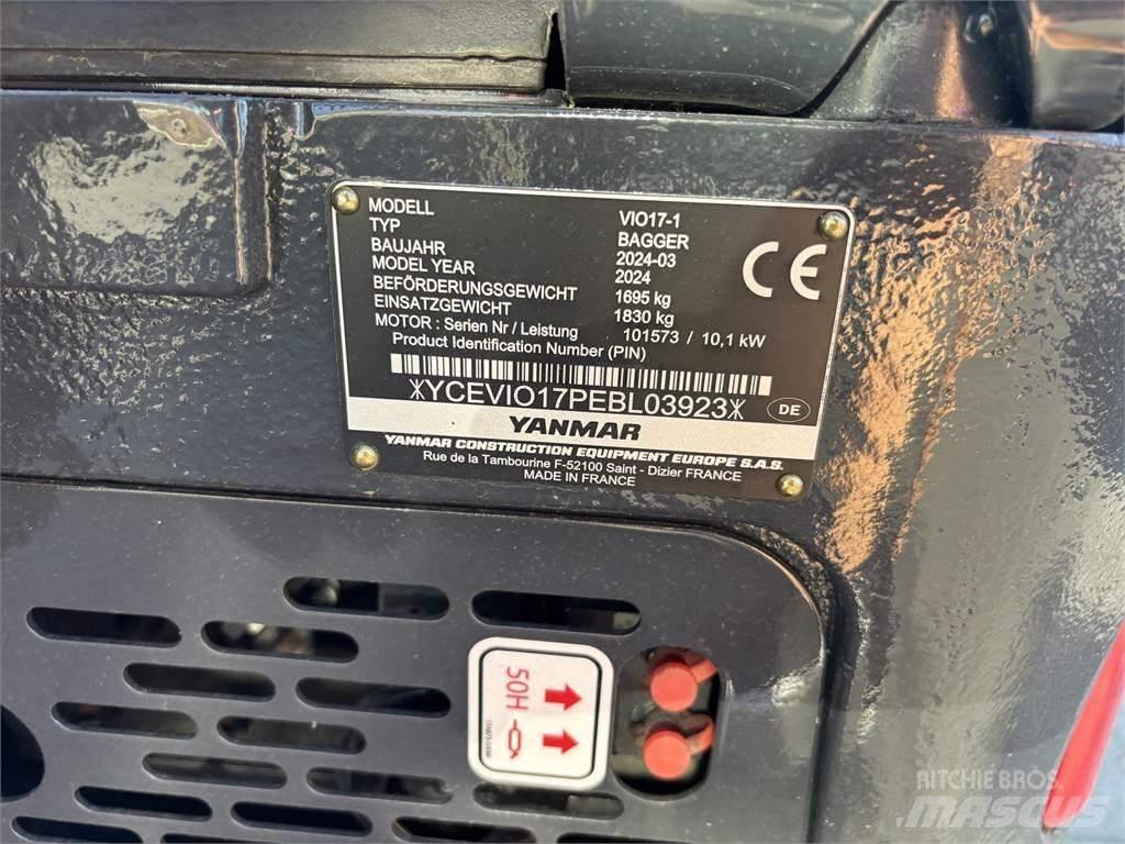 Yanmar ViO17 Miniescavadeiras