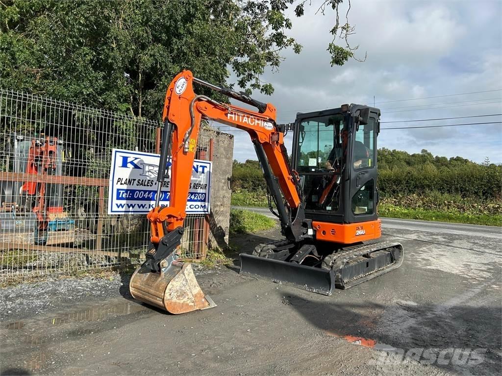 Hitachi 2019 ZX26U-6 Escavadeiras de esteiras