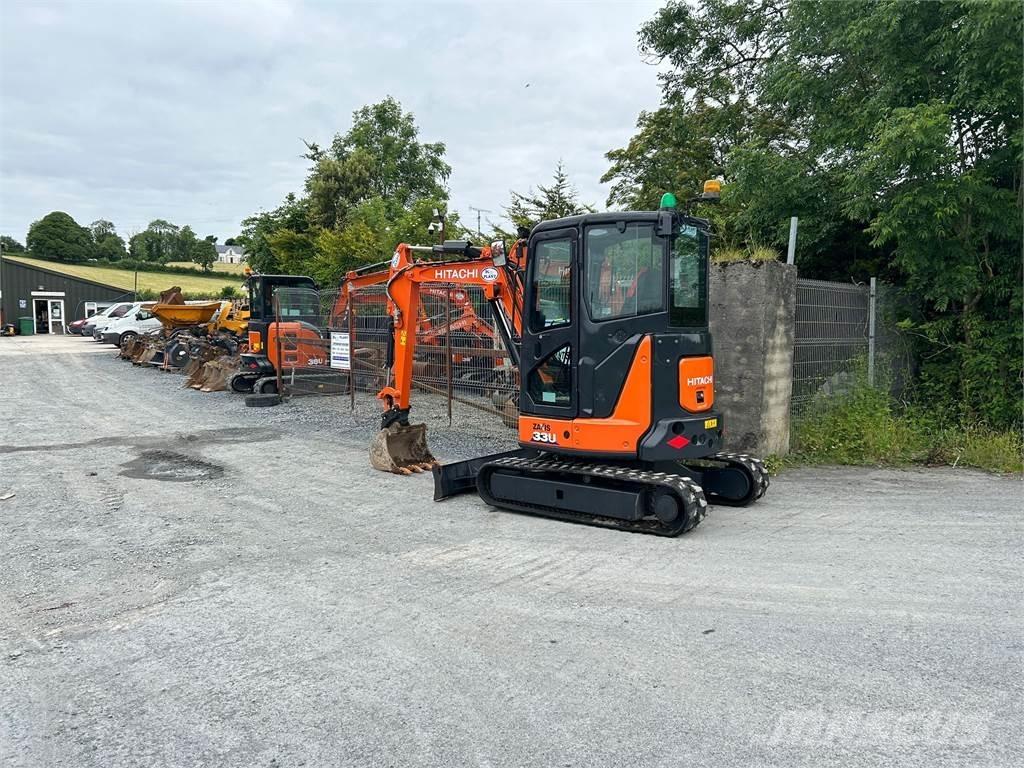 Hitachi Zx33U-5 Escavadeiras de esteiras