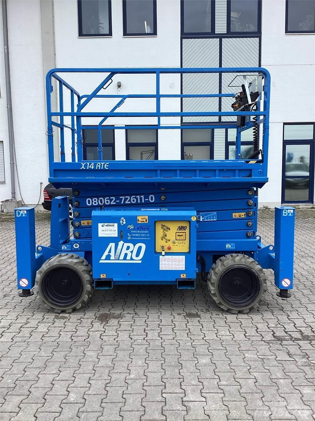 Airo X14-RTE Elevadores de tesoura