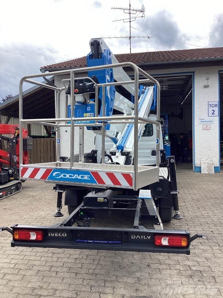 Socage 20D-Speed Plataformas aéreas montadas em camião