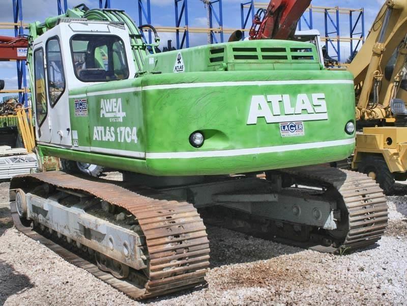 Atlas 1704 Escavadeiras de esteiras