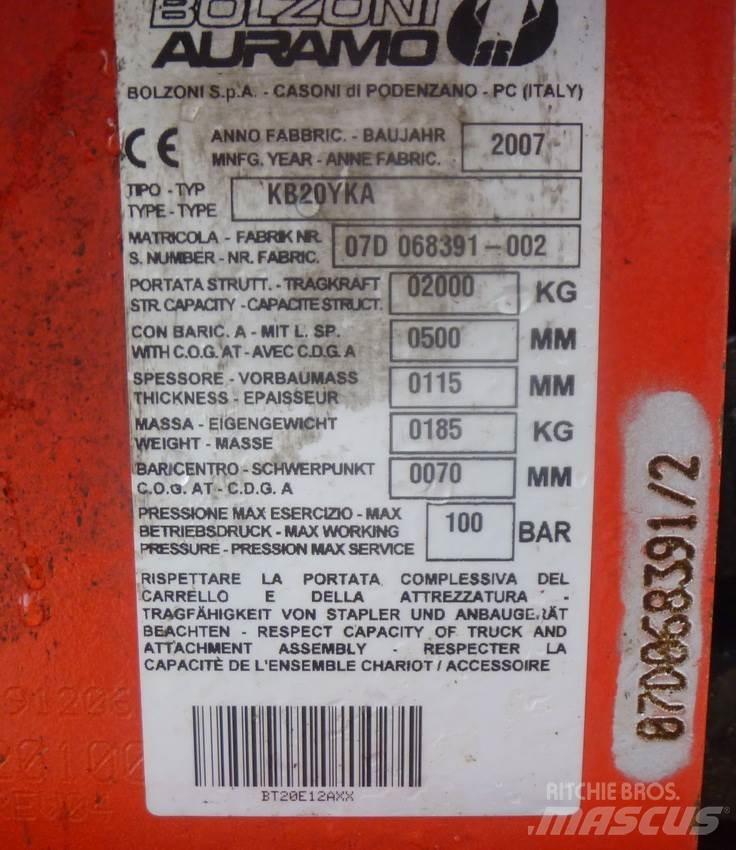 Bolzoni KB20YKA Movimentação cargas - Outros
