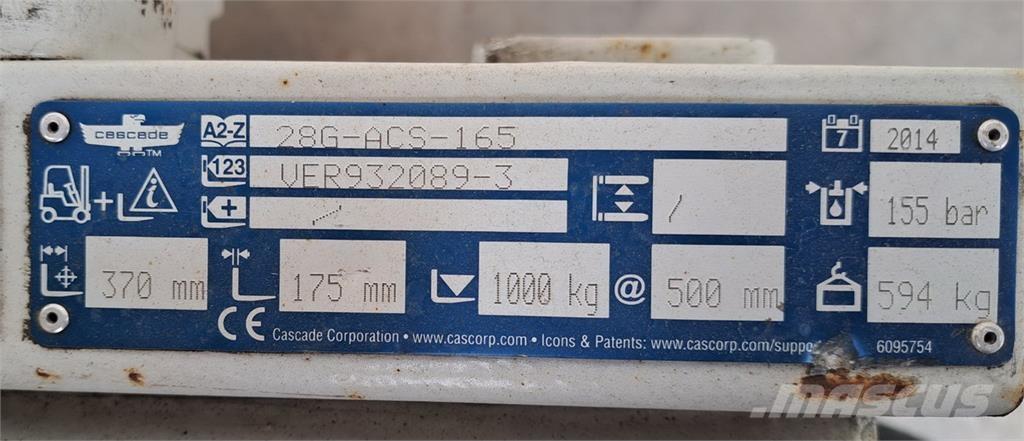  CASCADA 28G-ACS-165 Movimentação cargas - Outros
