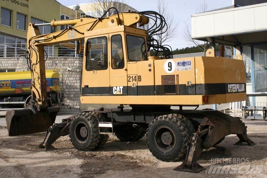 CAT 214B Escavadoras de rodas
