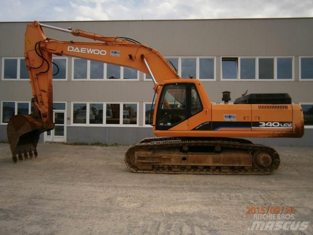 Daewoo SOLAR 340LCV Escavadeiras de esteiras