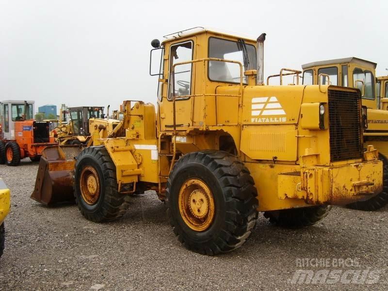 Fiat-Allis 580 FR 15 Carregadeiras de rodas