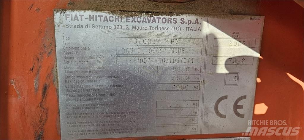 Fiat-Hitachi FB200.2 -4PS Retroescavadeiras