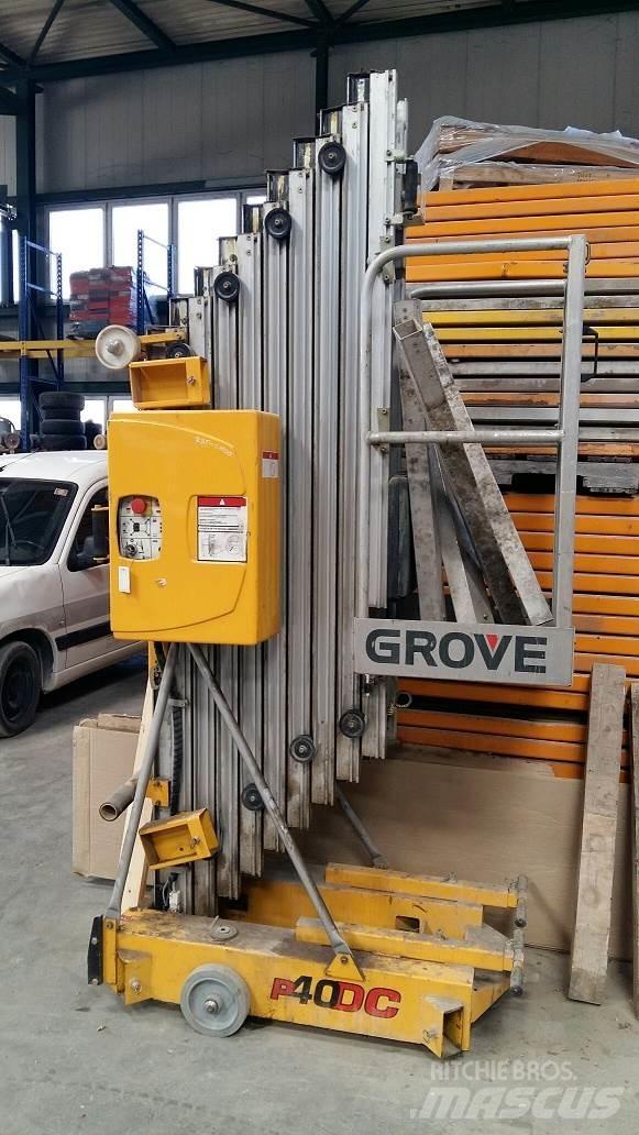 Grove P40DC Elevadores braços articulados