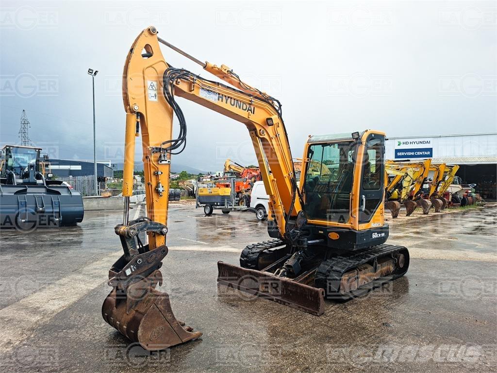 Hyundai 60CR-9A Miniescavadeiras
