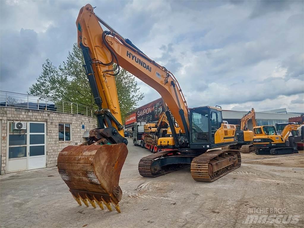 Hyundai HX330L Escavadeiras de esteiras