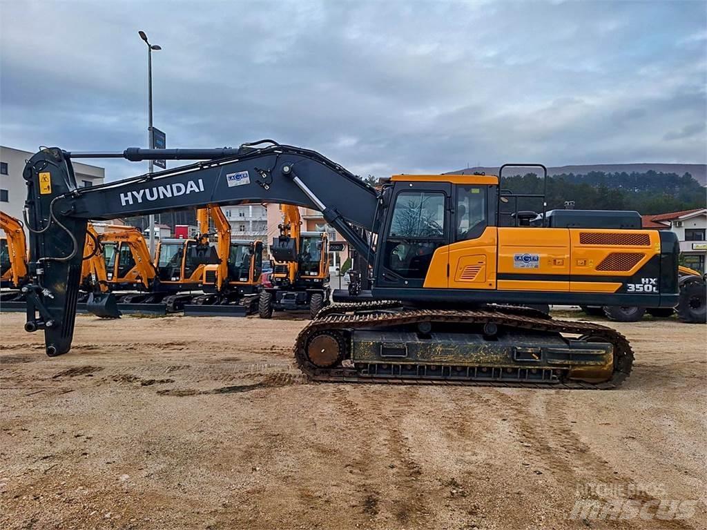 Hyundai HX350L Escavadeiras de esteiras