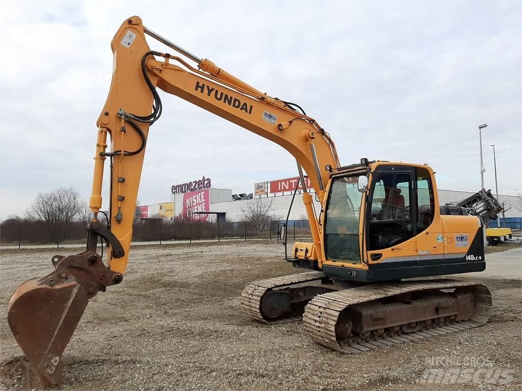 Hyundai R140LC-9 Escavadeiras de esteiras