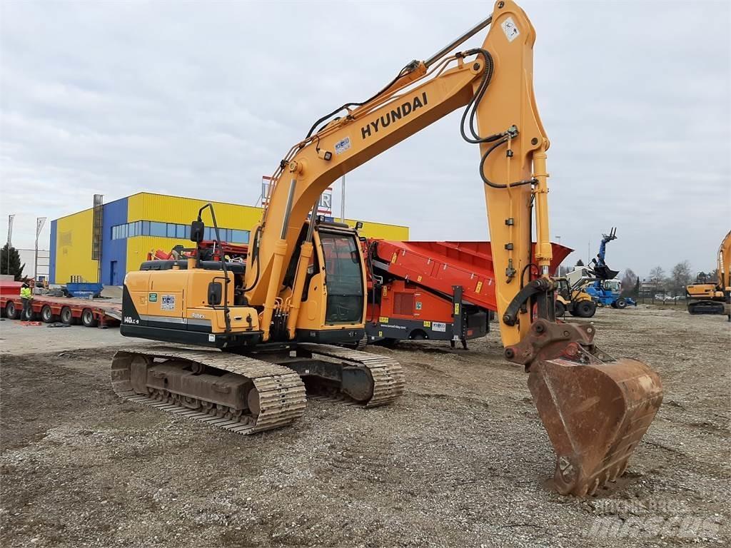 Hyundai R140LC-9 Escavadeiras de esteiras