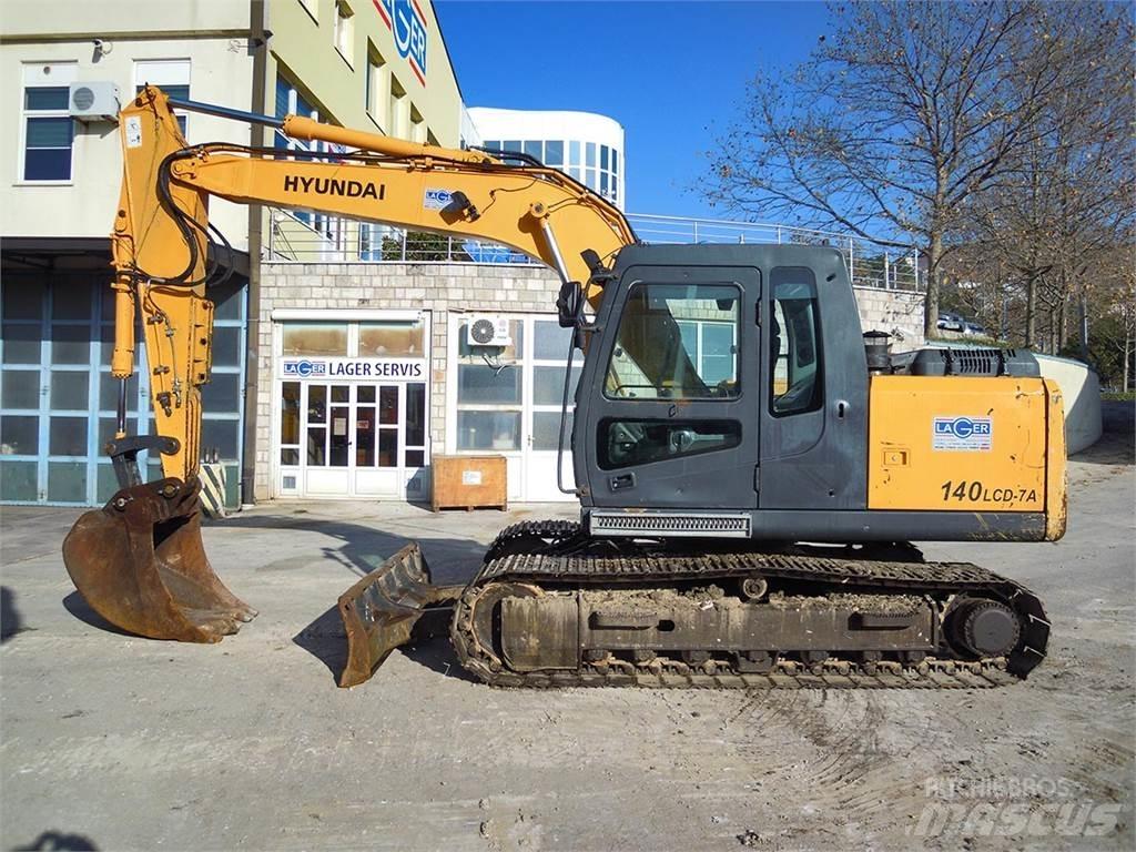 Hyundai R140LCD-7A Escavadeiras de esteiras