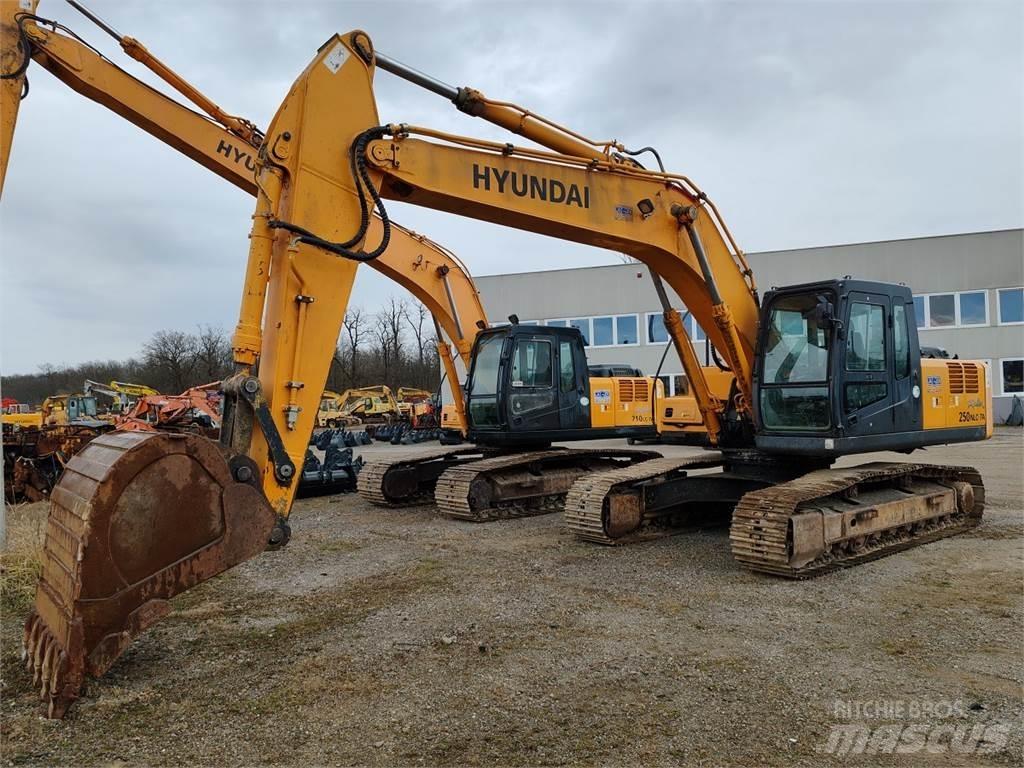 Hyundai R250NLC-7A Escavadeiras de esteiras
