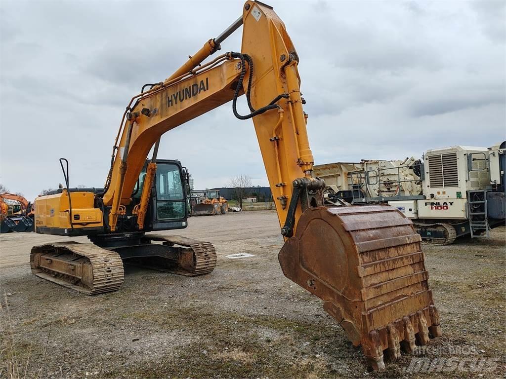 Hyundai R250NLC-7A Escavadeiras de esteiras