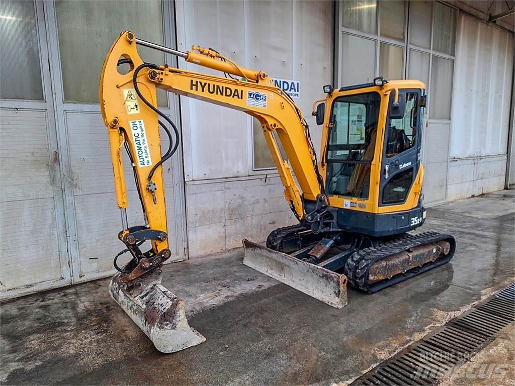 Hyundai R35Z-9 Miniescavadeiras