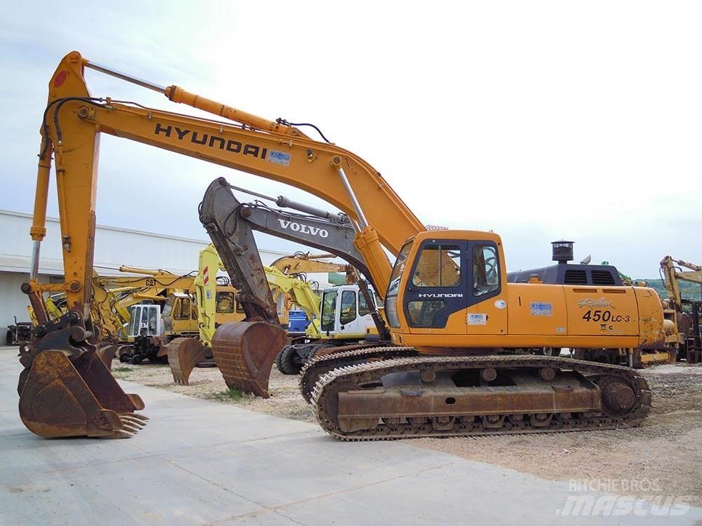 Hyundai R450LC-3 Escavadeiras de esteiras