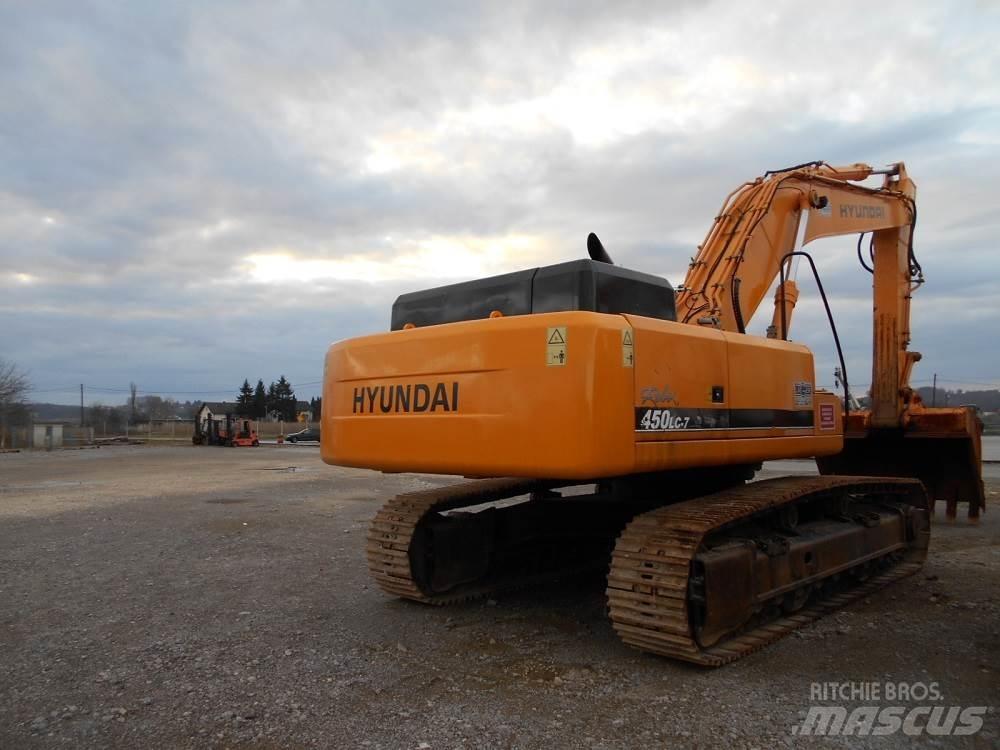 Hyundai R450LC-7 Escavadeiras de esteiras