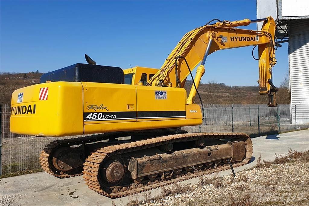 Hyundai R450LC-7A Escavadeiras de esteiras