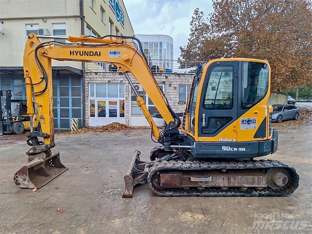 Hyundai R80CR-9A Miniescavadeiras