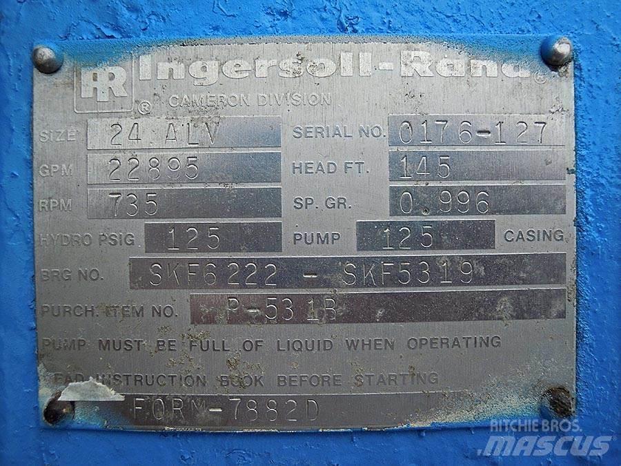 Ingersoll Rand 24 ALV Bombas de água
