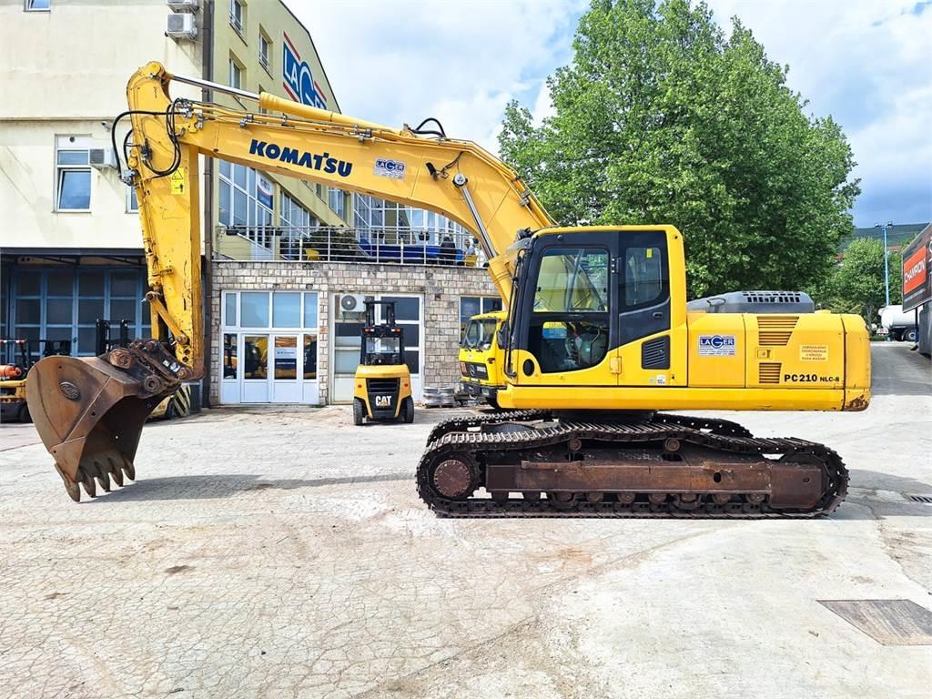 Komatsu PC210NLC-8 Escavadeiras de esteiras