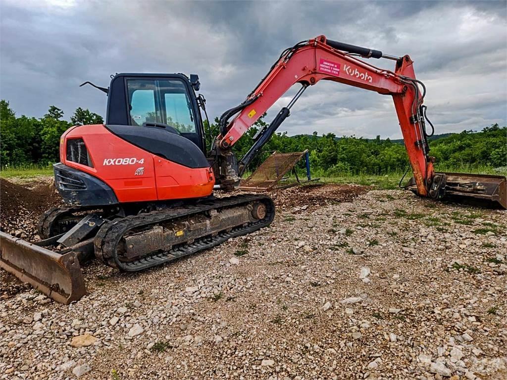 Kubota KX080-4 Miniescavadeiras