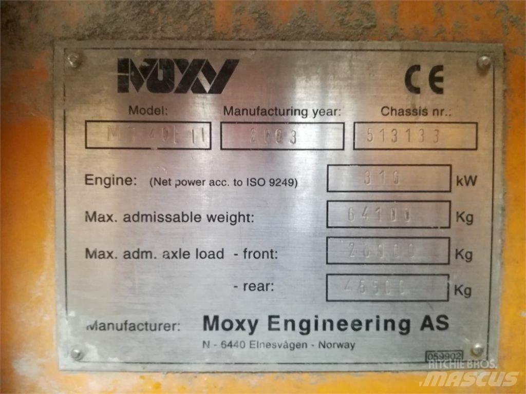 Moxy MT 40B Caminhões articulados