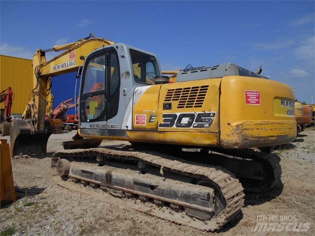 New Holland E 305EL Escavadeiras de esteiras
