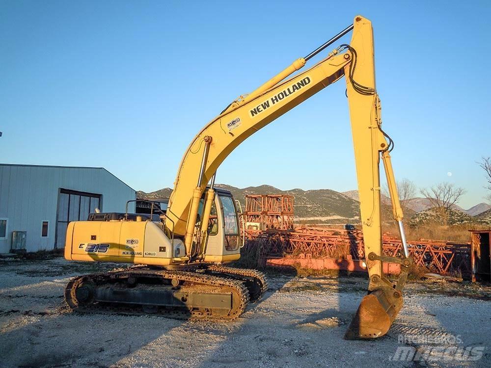 New Holland E215 Escavadeiras de esteiras