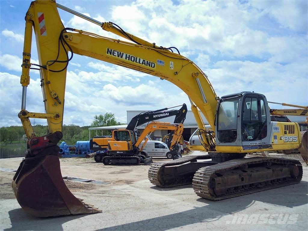 New Holland E305 Escavadeiras de esteiras
