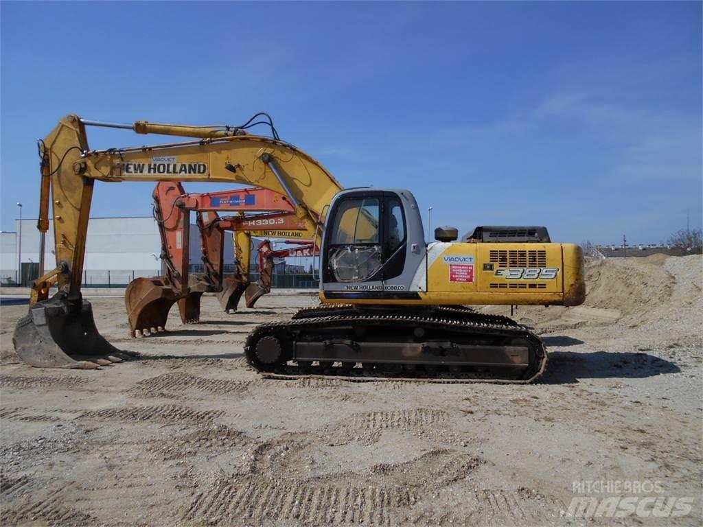 New Holland E385EL Escavadeiras de esteiras