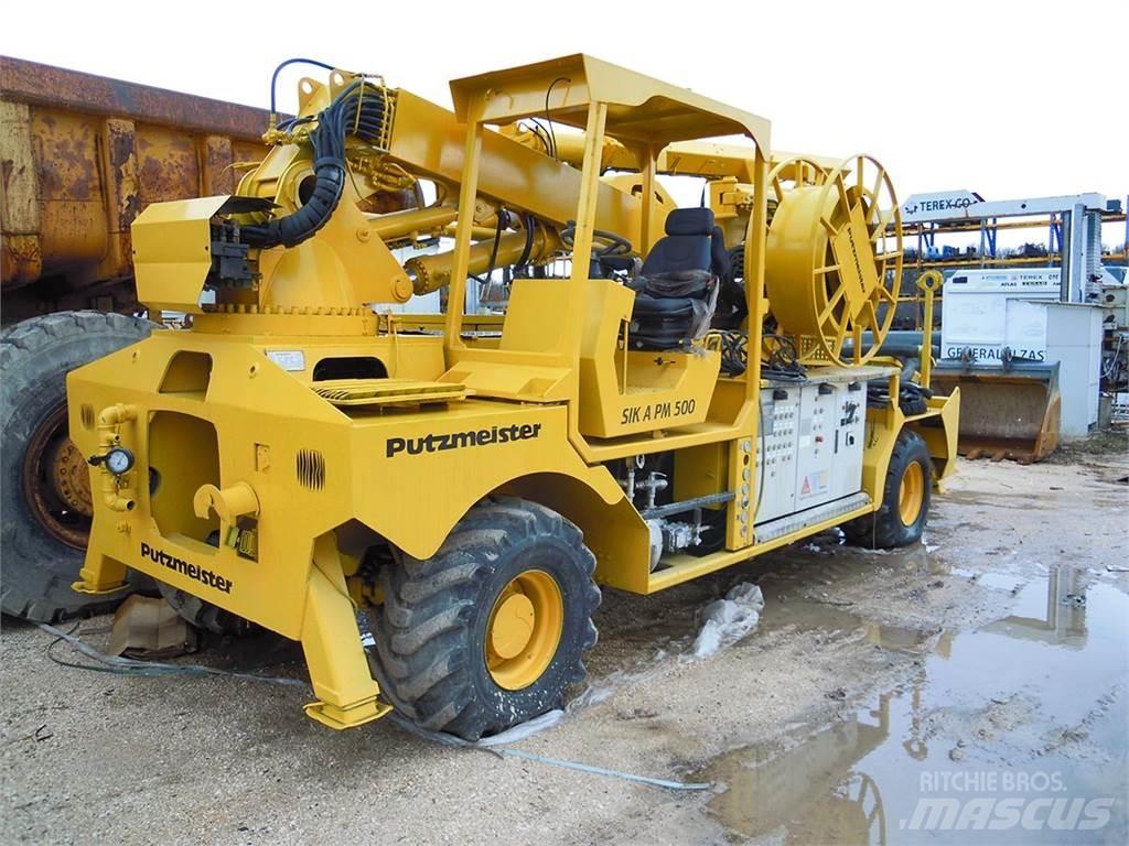 Putzmeister SIK A PM 500 Bombas de betonagem