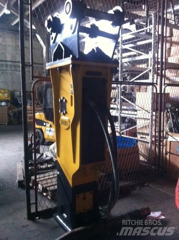Siroko SK400 Martelos de empilhamento hidráulico