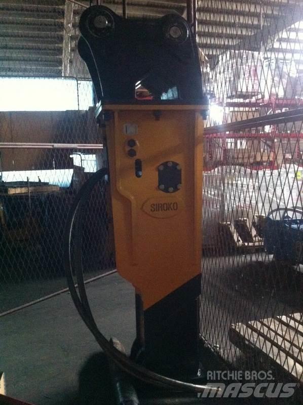 Siroko SK400 Martelos de empilhamento hidráulico