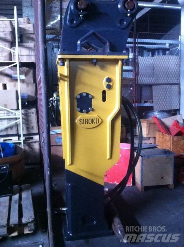 Siroko SK400 Martelos de empilhamento hidráulico