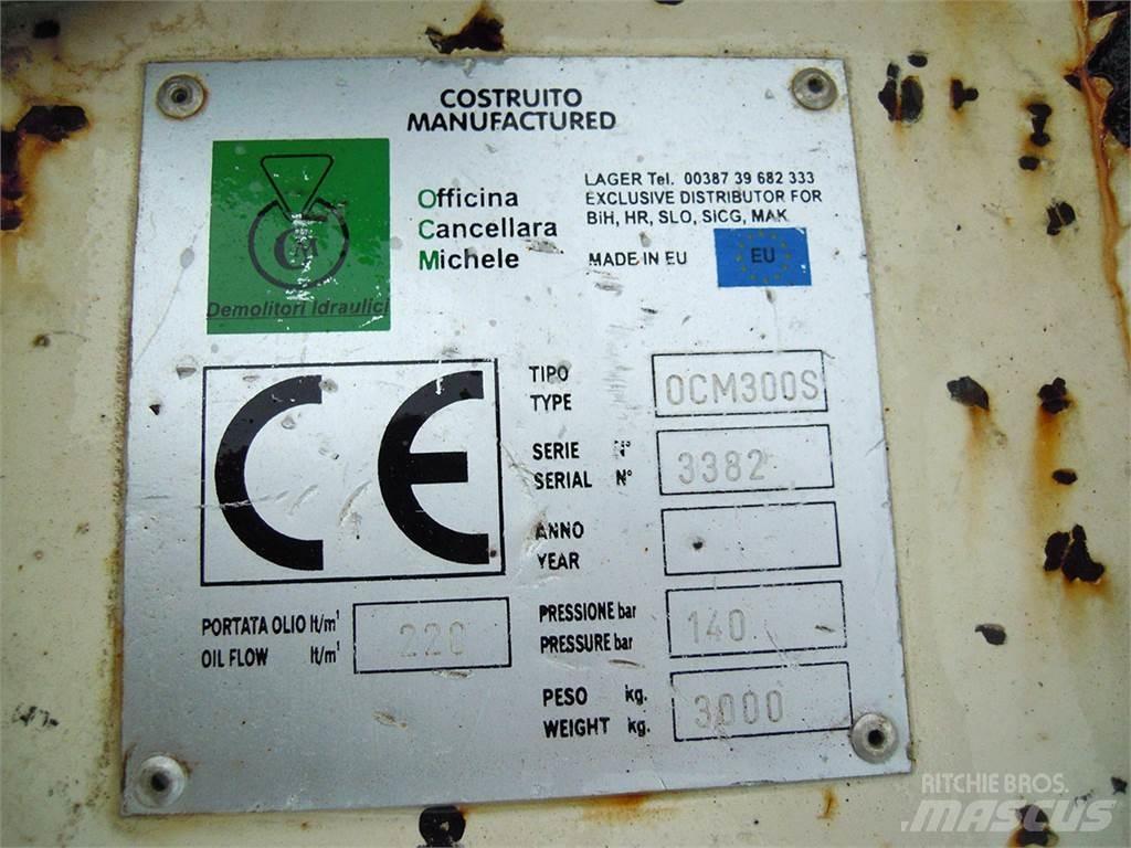 Terex OCM 300S Martelos de empilhamento hidráulico