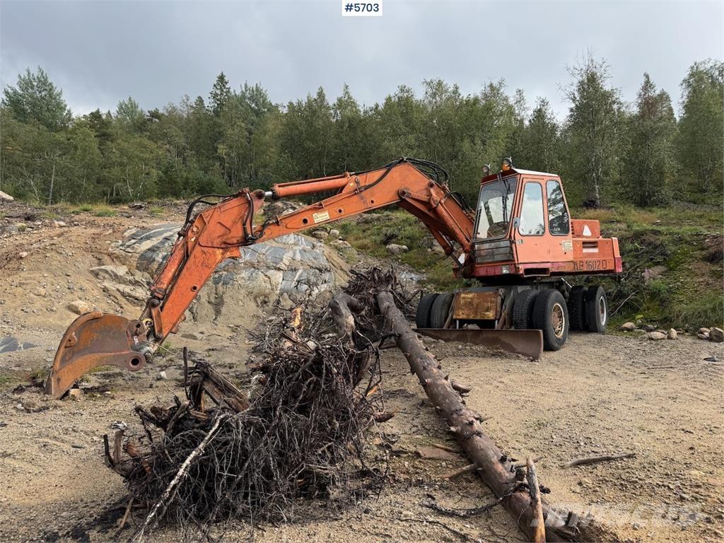 Atlas 1602 D Escavadeiras de esteiras