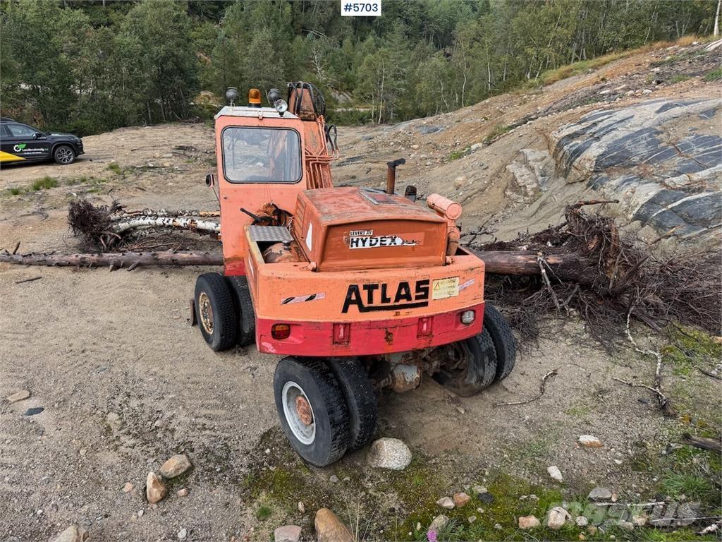 Atlas 1602 D Escavadeiras de esteiras