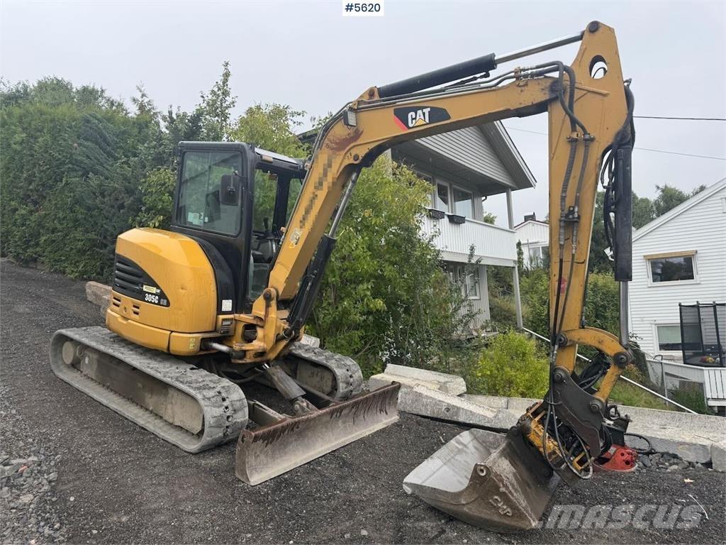 CAT 305 CR Escavadeiras de esteiras