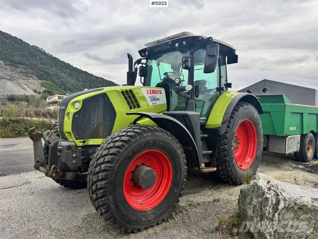 CLAAS Arion 660 Tratores Agrícolas usados