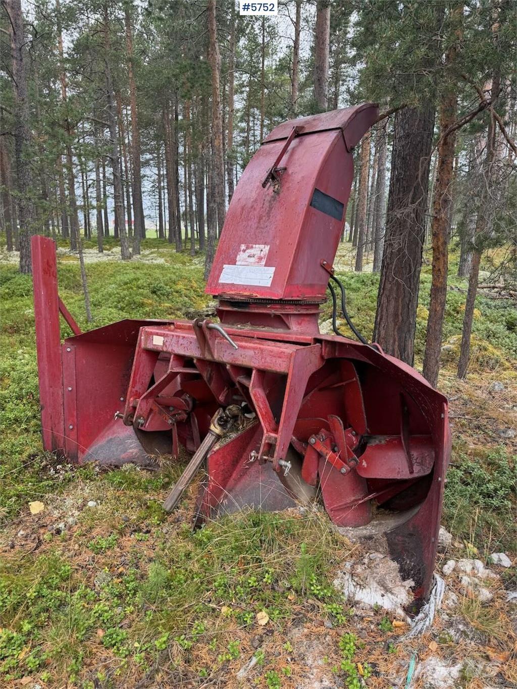 Dalen 1278 Lâminas de neve e arados