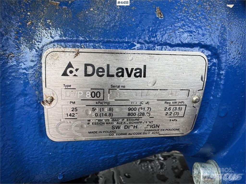 Delaval DVP 800 Outros acessórios de tractores