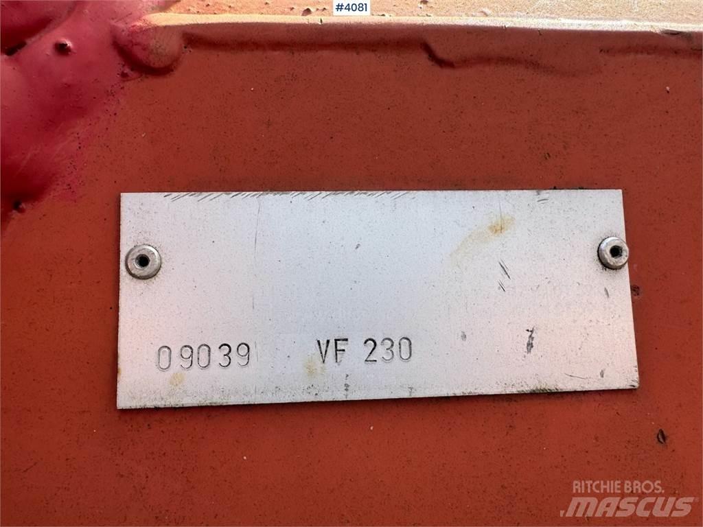 Duun VF 230 Lâminas de neve e arados
